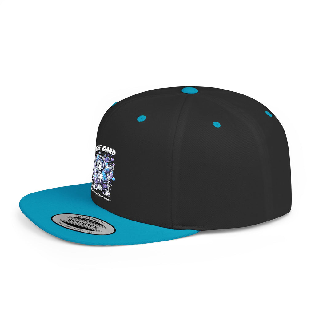 Stylish Flat Bill Snapback Hat, Trendy Cap for Casual Outings, Perfect Gift for Hip Hop Lovers, Custom Graphic Hat, Streetwear Accessory