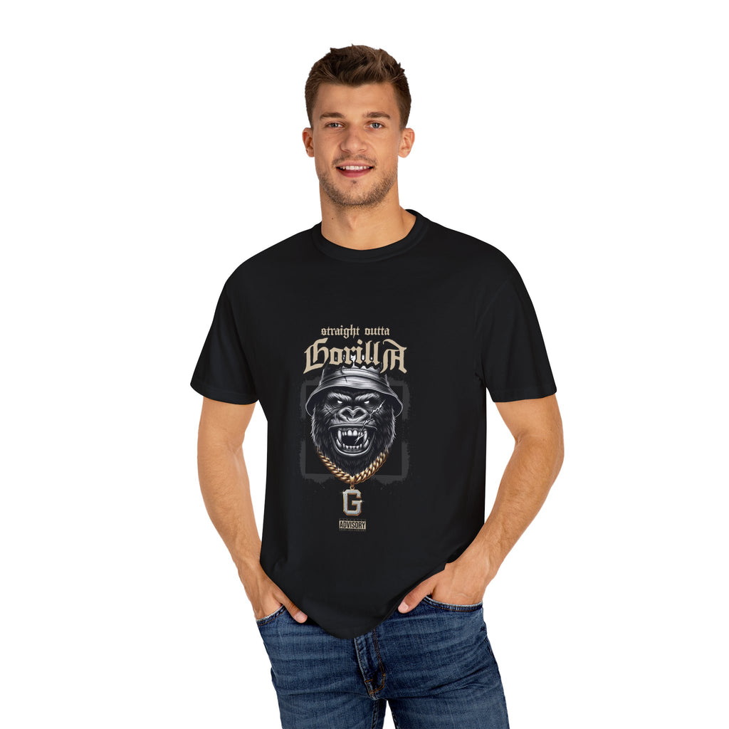Gorilla Graphic Unisex T-shirt, Streetwear Tee, Casual Outfit, Gift for Him, Hip-Hop Fashion, Summer Style, Festival Wear