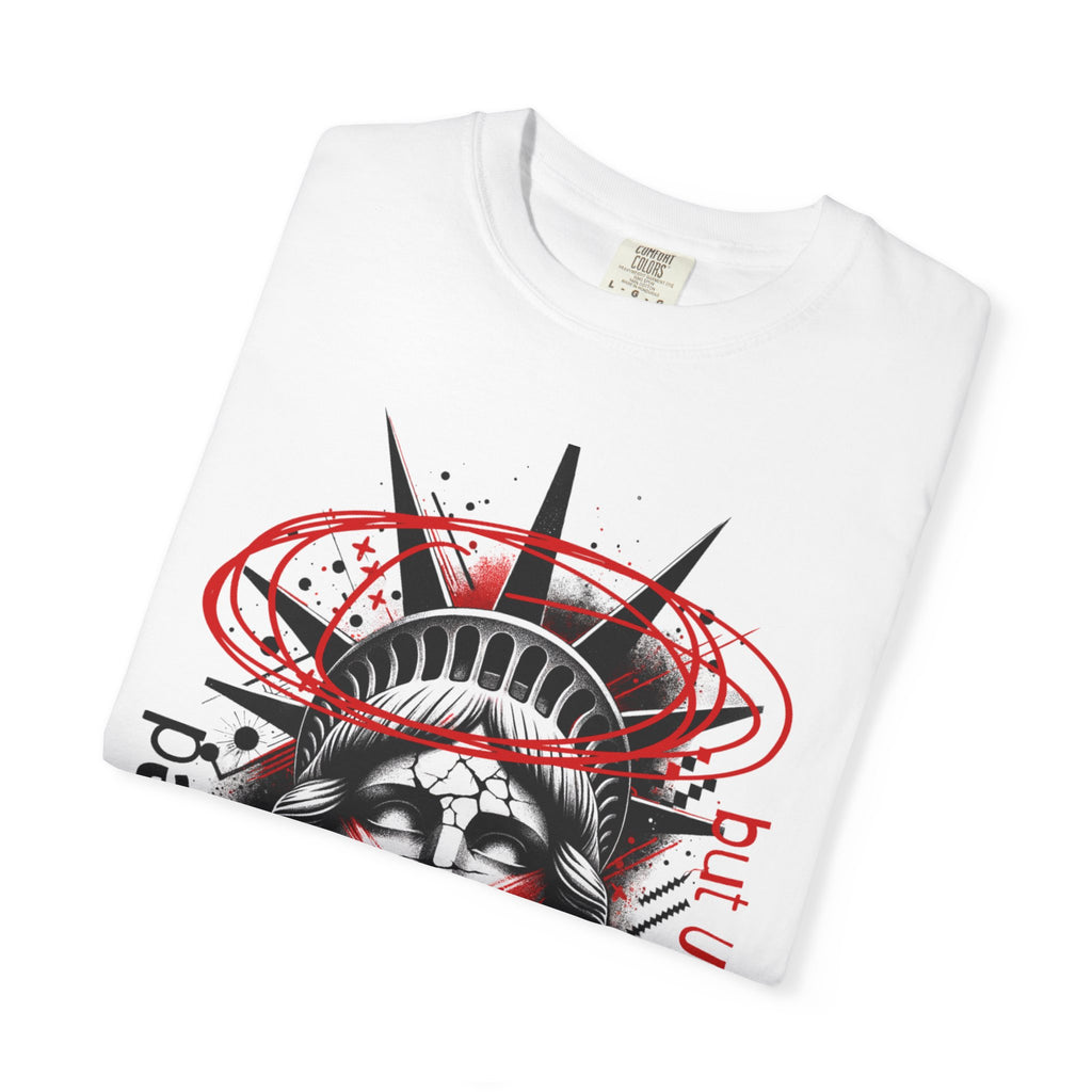 Freedom Statement Tee - Silenced But Unbroken | Unisex Garment-Dyed T-shirt, Casual Wear, Gift for Activists, Patriotic Apparel, [...]