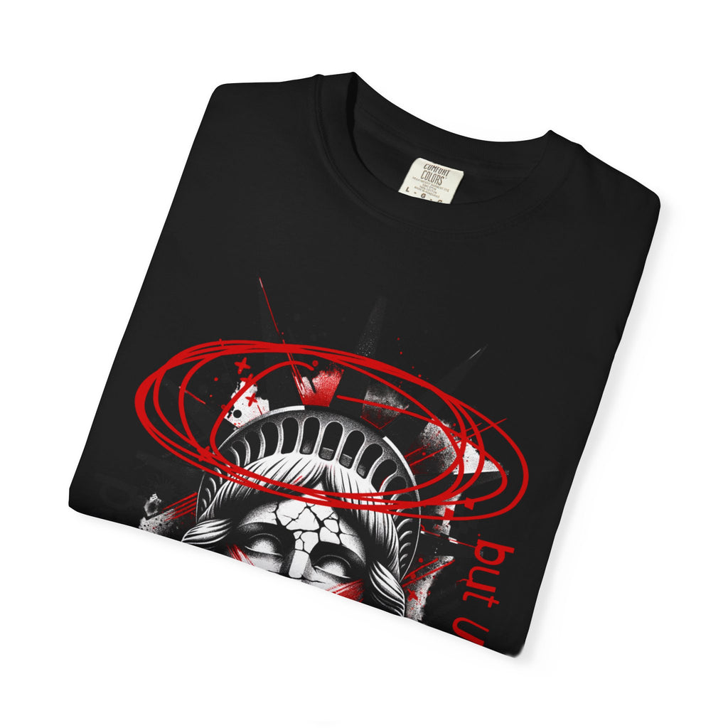 Freedom Statement Tee - Silenced But Unbroken | Unisex Garment-Dyed T-shirt, Casual Wear, Gift for Activists, Patriotic Apparel, [...]