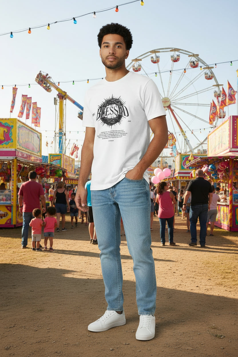 Blessed Vintage Adult T- Shirt